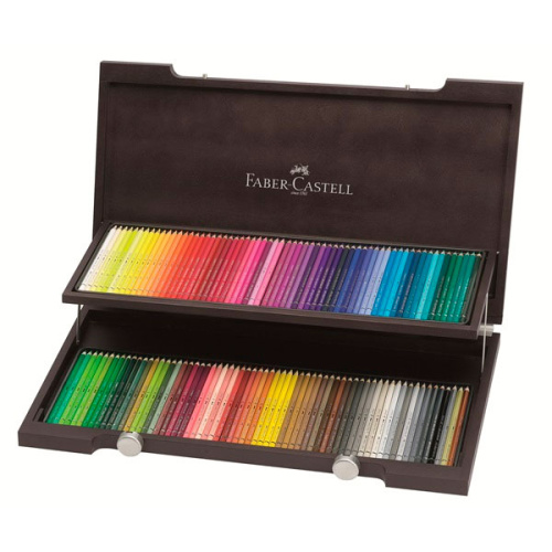 Набор карандашей цветных Faber-castell "Polychromos" 120 шт проф-ные в дереве