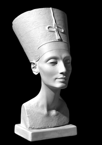 Гипс Нефертити в шапке, малая