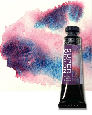 Акварель Super Vision с грануляцией CAAM "Watercolor layered", в тубе 15 мл, S5 Rose Ash violet