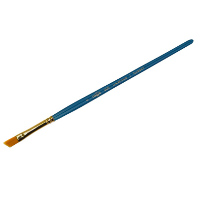 Кисть синтетика №6 скошенная Гамма "Галерея" короткая ручка