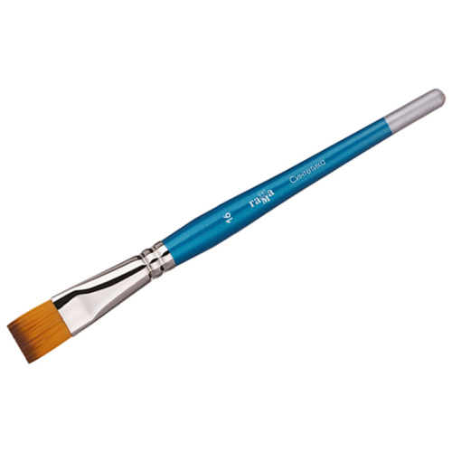 Кисть синтетика №16 плоская Гамма короткая ручка