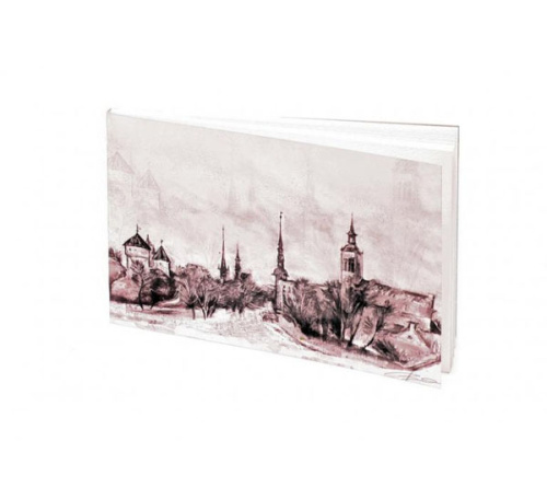 Планшет для акварели Лилия Холдинг "Старый Таллин" 13*18,7 см А5 20 л 200 г