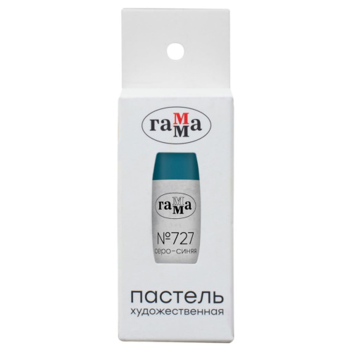 Пастель сухая Гамма, №727 серо-синяя, картон. упаковка