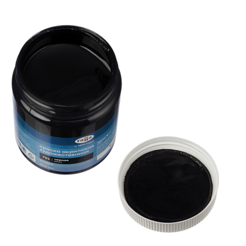 Акрил Гамма "Студия" 500 мл Черный