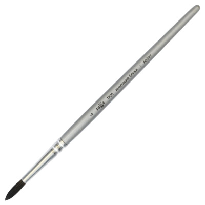 Кисть синтетика имитация белки №6 круглая Гамма "Арбат" короткая ручка