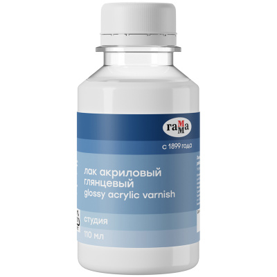 Лак акриловый Гамма 110 мл глянцевый