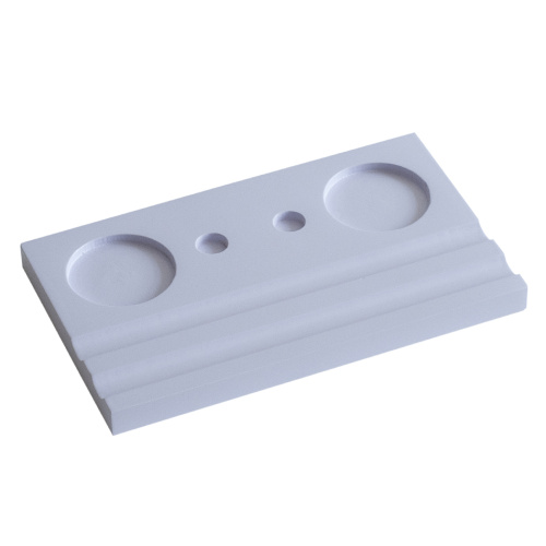 Подставка для чернильницы-непроливайки двойная, цвет сиреневый