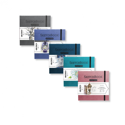 Скетчбук для графики Малевичъ "GrafArt Sketch" 12х12 см 80 л 110 гр