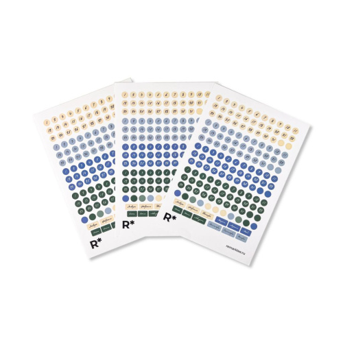 Набор стикеров Remarklee "Даты Изящные"