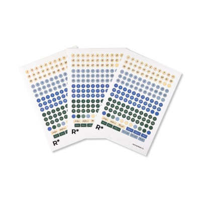 Набор стикеров Remarklee "Даты Изящные"