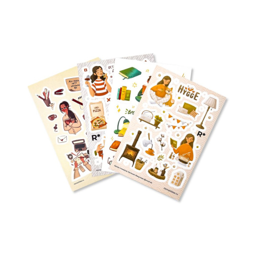 Набор стикеров Remarklee "Занятия"