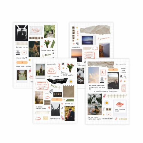 Набор стикеров Remarklee "Про любовь"