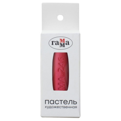 Пастель сухая Гамма № 246, экзотическая розовая, штучная, картон.упак.