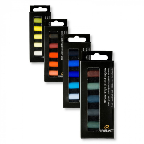 Набор сухой пастели Talens "Rembrandt" 5 цв., разные комплекты