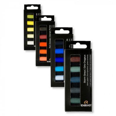Набор сухой пастели Talens "Rembrandt" 5 цв., разные комплекты
