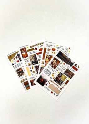 Набор стикеров Remarklee "Уютная осень"