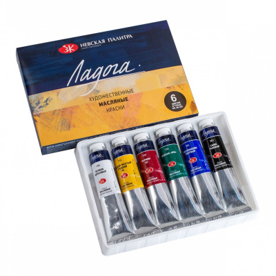 Набор масла "Ладога" 6 цв*46 мл
