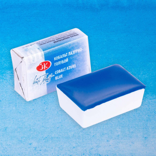 Акварель "Белые Ночи" в кювете Кобальт лазурно-голубой