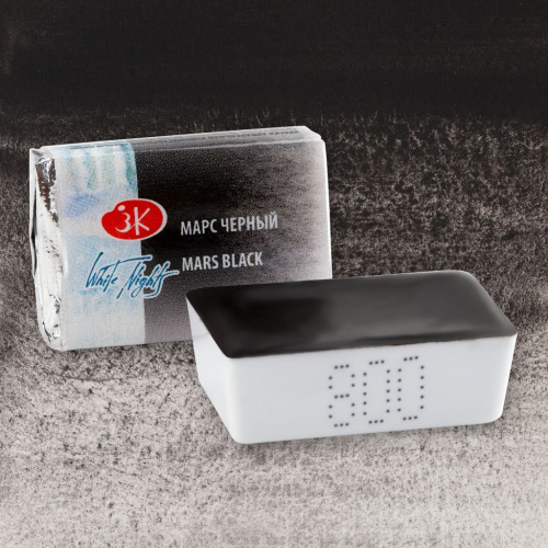 Акварель "Белые Ночи" в кювете Марс черный