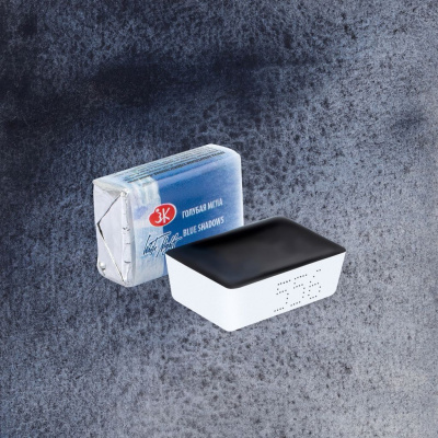 Акварель "Белые Ночи" в кювете Голубая мгла