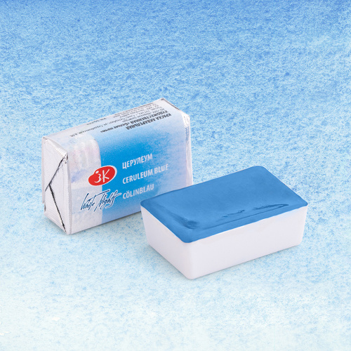 Акварель "Белые Ночи" в кювете Церулеум