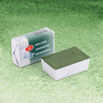 Акварель "Белые Ночи" в кювете Окись хрома