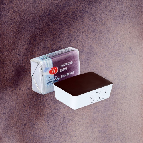 Акварель "Белые Ночи" в кювете Гематитовая дымка