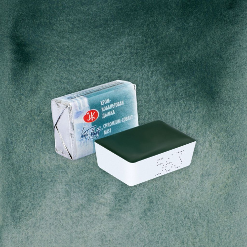 Акварель "Белые Ночи" в кювете Хром-кобальтовая дымка PB28 PG17