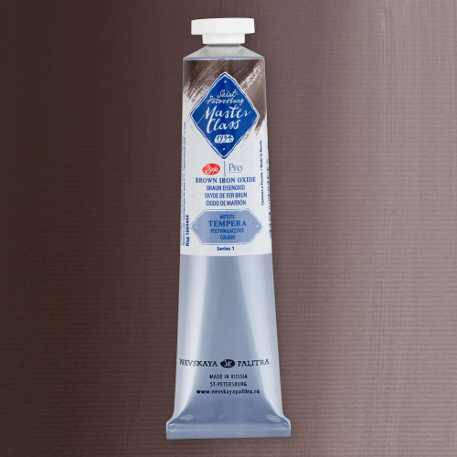 Темпера ПВА "Мастер-Класс" 46 мл Коричневая железоокисная