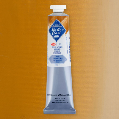 Темпера ПВА "Мастер-Класс" 46 мл Охра золотистая