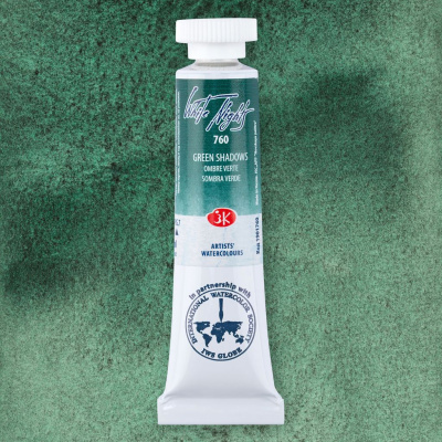 Акварель "Белые Ночи" в тубе 10 мл Зеленая мгла