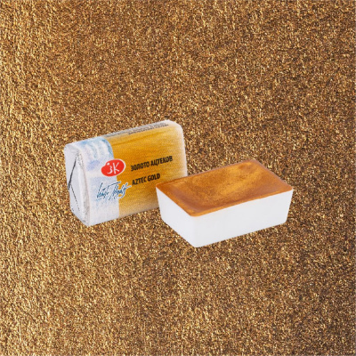 Акварель "Белые Ночи" в кювете Золото ацтеков