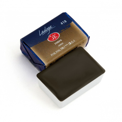 Акварель "Ладога" кювета 2,5 мл Умбра