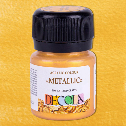 Акрил "Decola" 20 мл металлик Золото геральдик