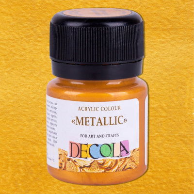Акрил "Decola" 20 мл металлик Золото олимпик