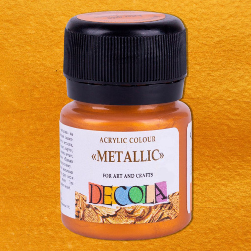 Акрил "Decola" 20 мл металлик Золото ацтеков