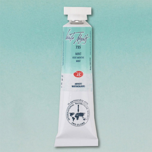 Акварель "Белые Ночи" в тубе 10 мл Мятная