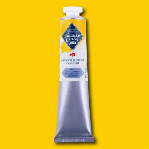 Темпера ПВА "Мастер-Класс" 46 мл Кадмий желтый светлый