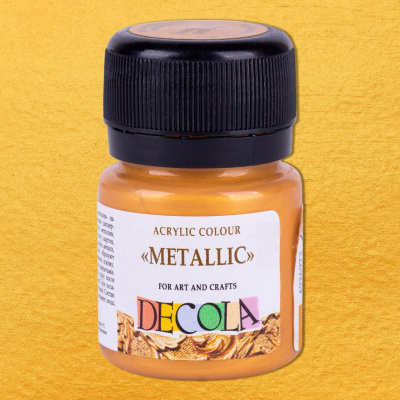 Акрил "Decola" 20 мл металлик Золото майя