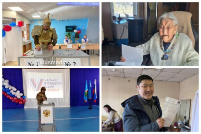 Боотур, долгожитель и 100-процентная явка в селах: чем запомнился второй день выборов / Саина Титова   