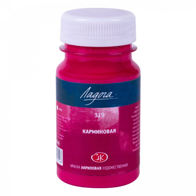 Акрил "Ладога" 100 мл Карминовый