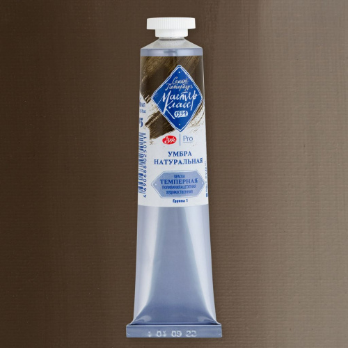 Темпера ПВА "Мастер-Класс" 46 мл Умбра натуральная