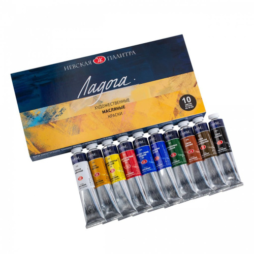 Набор масла "Ладога" 10 цв*46 мл