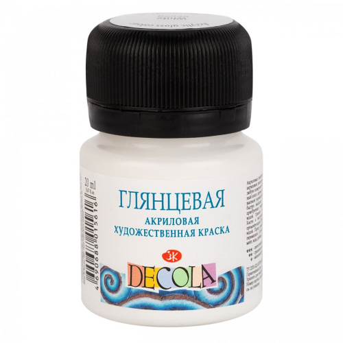 Акрил "Decola" 20 мл глянцевый Белый