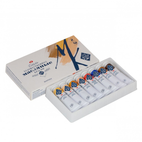 Набор масла "Мастер-Класс" 8 цв*18 мл "Портрет"