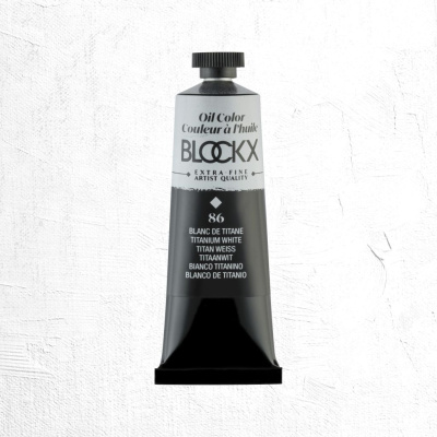 Масло Blockx 35 мл, Белила титановые/Titanium White