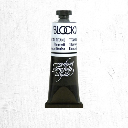 Масло Blockx 60 мл, Белила титановые/Titanium White