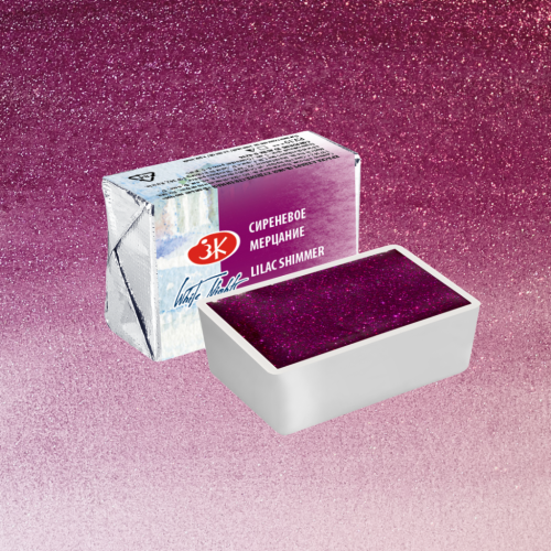 Акварель "Белые Ночи" в кювете Сиреневое мерцание