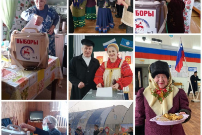 Жители Синского наслега Хангаласского улуса проявили высокую активность в голосовании / Нарыйа Пахомова  Хангаласский Республика Саха (Якутия)