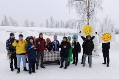 В Ленске осужденные отметили Масленицу / ЯСИА   